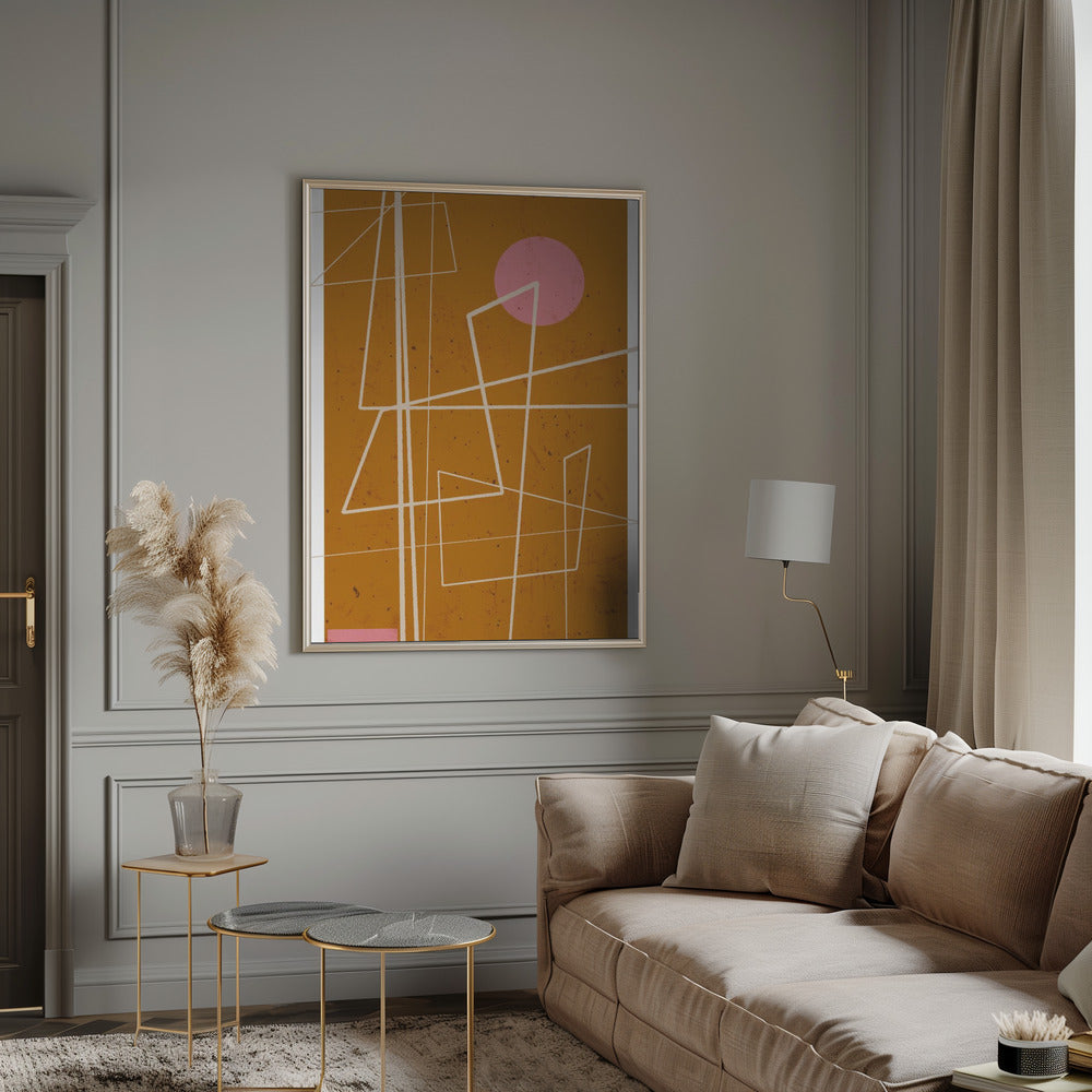 Angular Lines no 10 Poster
